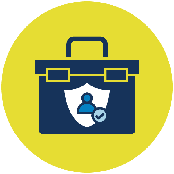 Safety toolbox icon
