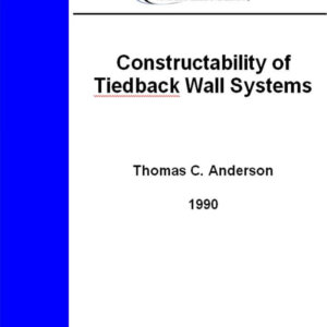 Constructibility of Tiedback Wall Systems
