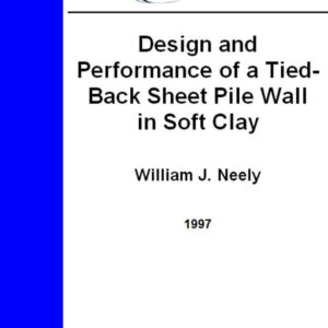 Design and Performance of a Tied-Back Sheet Pile Wall in Soft Clay