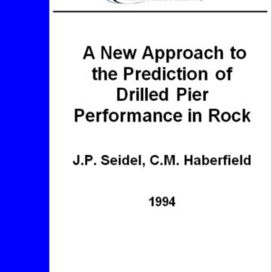 A New Approach to the Prediction of Drilled Pier Performance in Rock