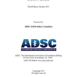 Drill Rig Operators Safety Guide